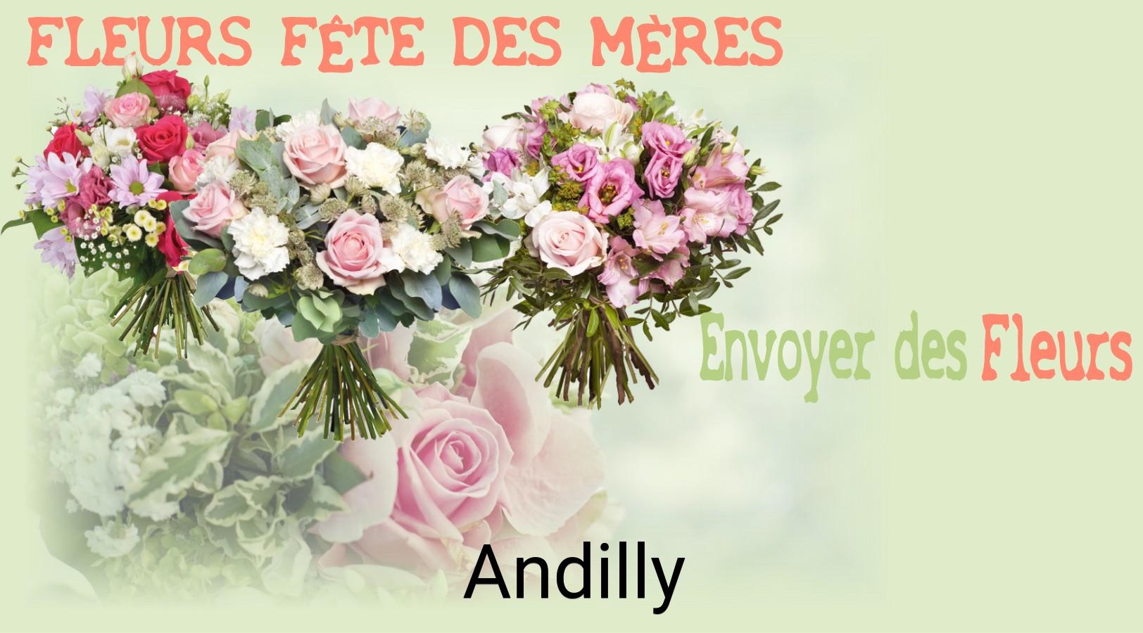 Bouquet de Fête des Mères livré à Andilly